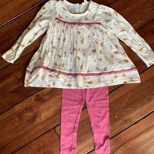 Jessica Simpson toddler girl 2 piece set.
